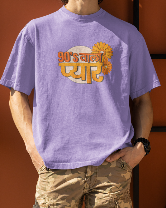 90's Wala Pyaar Oversized Tshirt