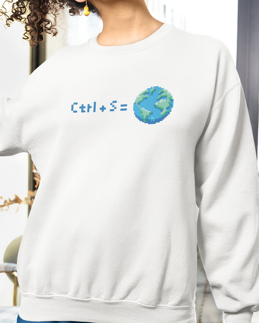 Ctrl+S=Earth Sweatshirt